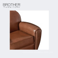 Home Furniture Fancy Design Genuine Modern Leather Sofa